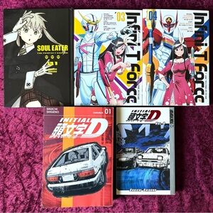 Assorted manga lot